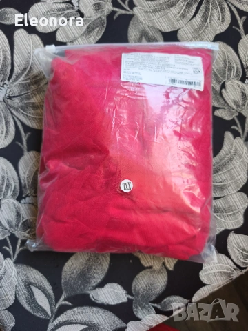 Червена тюлена пола, снимка 2 - Поли - 53149226