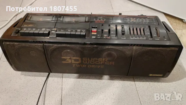 Hitachi trk-3d80 boombox, снимка 10 - Аудиосистеми - 47796626