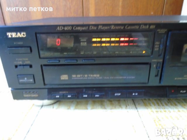 cd и дек Teac ad-400, снимка 4 - Декове - 46243115