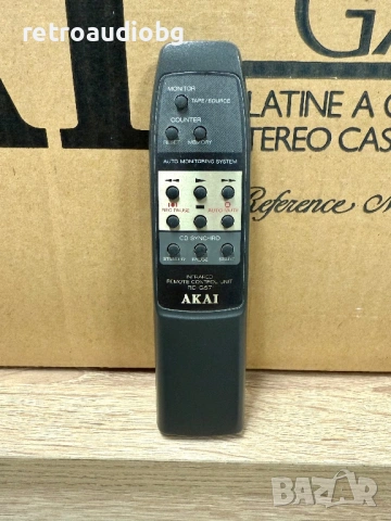 🔉Триглав дек AKAI GX-75 с дистанционно и кашон - профилактиран🔉, снимка 5 - Декове - 53114871