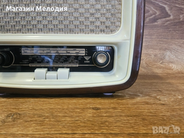 📻🎶 Ретро лампово радио ORION R545, снимка 5 - Радиокасетофони, транзистори - 50430670