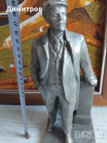 Соц стара скулптура Ленин 1977г