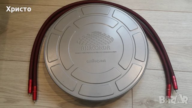 AudioQuest Anaconda interconnect rca - 0.75m.  			