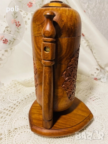дървена поставка за бутилки , снимка 5 - Други стоки за дома - 51641521