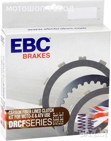 Комплект съединител карбон EBC Raptor350 Big Bear 350 Warrior 350, снимка 2 - Части - 52127740