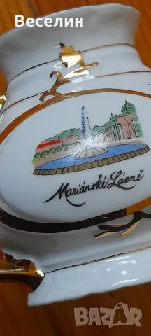 Порцеланово бърдуче Чехословакия Намаление , снимка 4 - Антикварни и старинни предмети - 50234435