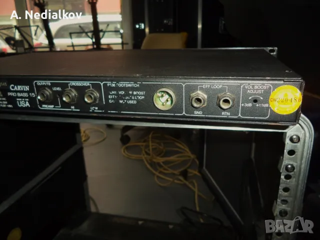 Carvin pro bass 15 preamp, снимка 7 - Китари - 49896003