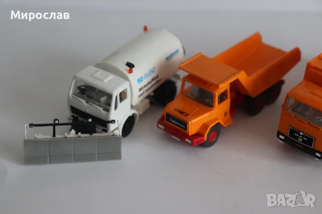 HERPA И ДР. 1:87 H0 САМОСВАЛ КАМИОН МОДЕЛ ЛОТ 5 БР., снимка 2 - Колекции - 49391641