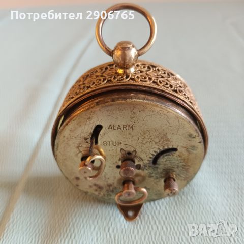 Часовник будилник Германски BLESING работещ, снимка 8 - Антикварни и старинни предмети - 45745977