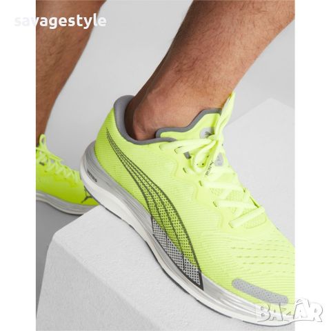 Маратонки PUMA Velocity Nitro 2 Running Shoes Yellow, снимка 9 - Маратонки - 46608453