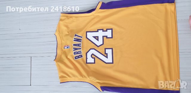 Adidas NBA Lakers Kobe Bryant #24  Mens Size L ОРИГИНАЛ! МЪЖКИ Баскетболен ПОТНИК!, снимка 2 - Спортни дрехи, екипи - 45843368
