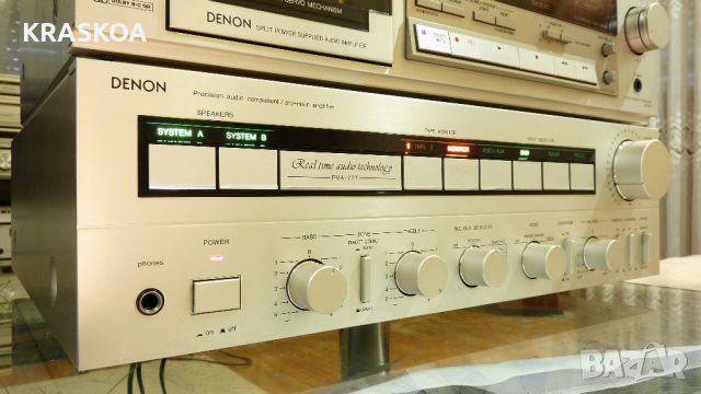 DENON PMA-777 & DR-M11 & TU-767, снимка 3 - Ресийвъри, усилватели, смесителни пултове - 46089256