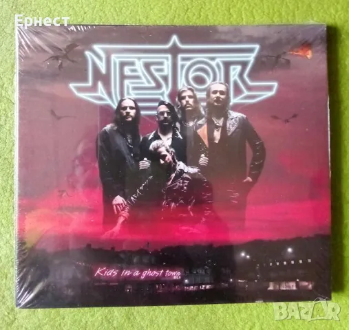 Мелодик глем метъл/ AOR Nestor - Run in a ghost town CD, снимка 1 - CD дискове - 46973856