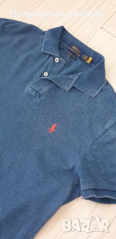 POLO Ralph Lauren Pique Cotton Custom Slim Fit Mens Size S НОВО! ОРИГИНАЛ! Мъжка Тениска!, снимка 1 - Тениски - 46292574