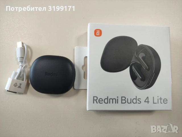 Xiaomi Redmi Buds 4 Lite – Нови + Подарък кейс