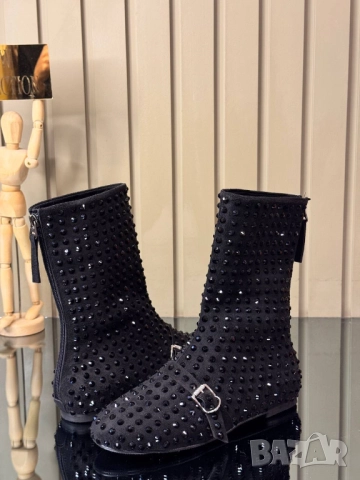 дамски боти с камъни