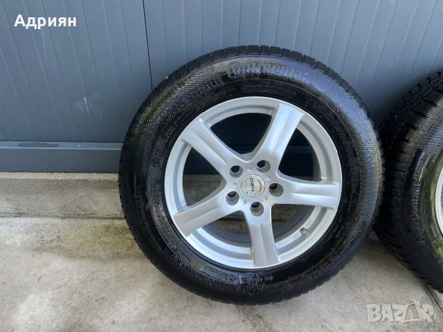 Джанти R16 5х114.3 Nissan Qashqai + Зимни гуми 215/65/16, снимка 2 - Гуми и джанти - 45544882