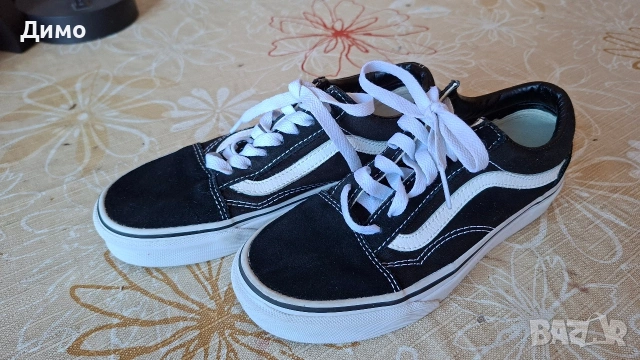 Детски кецове VANS 35 номер 22см, снимка 6 - Детски гуменки - 53744492