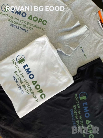 Фирмени / Рекламни тениски по поръчка, снимка 2 - Тениски - 46276934