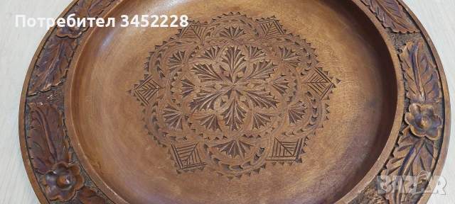 дърворезба пано за ценители 30см , снимка 3 - Пана - 53848756