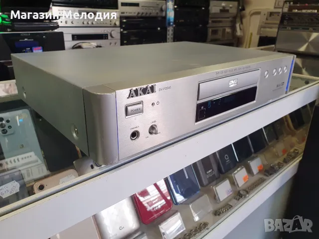 ДВД плеър / DVD AKAI DV-P2540 В отлично техническо и визуално състояние. Чете всички дискове. DVD / , снимка 4 - Плейъри, домашно кино, прожектори - 47303503