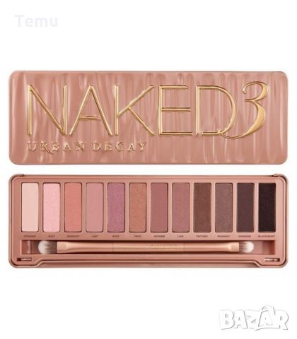 Сенки за очи Naked3 Palette, снимка 4 - Декоративна козметика - 45821961