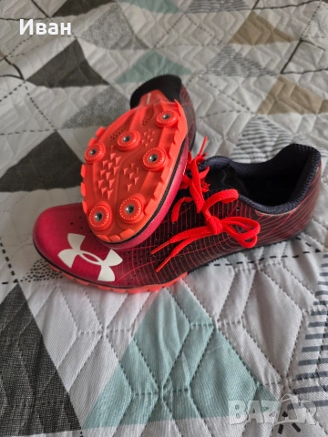 мъжки шпайкове за кека атлетика under armour, снимка 4 - Маратонки - 54237777