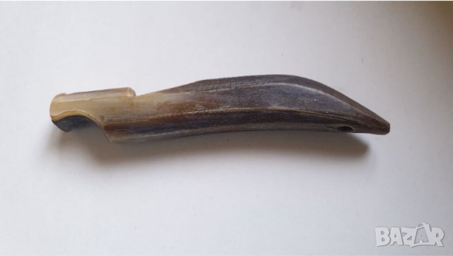 Стара свирка от биволски рог, снимка 3 - Колекции - 45238830