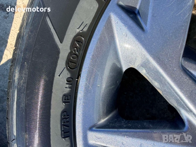 Джанти алуминиеви 5x114.3 16 цола 6.5J, ET46 с гуми 205/55/16 от Hyundai Elantra 7, 1.6 MPI двигател, снимка 12 - Гуми и джанти - 54114300