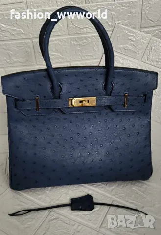 Limited Edition Hermes ostrich 30cm налична -реплика, снимка 6 - Чанти - 47088461