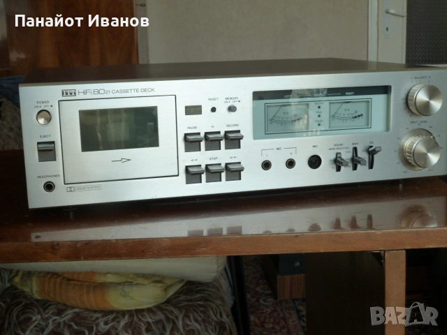 ITT HiFi 8021 Kassette deck, снимка 2 - Ресийвъри, усилватели, смесителни пултове - 53770231