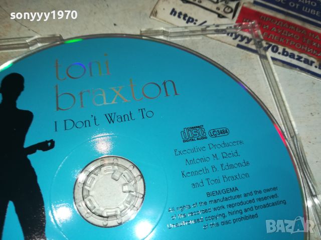 TONI BRAXTON CD-ВНОС GERMANY 1007241515, снимка 10 - CD дискове - 46537210