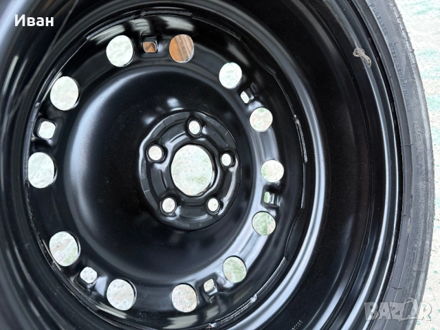 ЧИСТО НОВИ 15" Гума С Джанта 5x100 за -VW/SEAT/SKODA/AUDI- 6Jx15, ET43-, снимка 9 - Гуми и джанти - 53870034