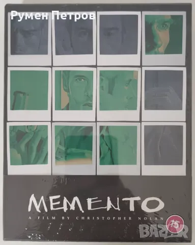 LUXURY SPECIAL EDITION - нов Blu Ray Steelbook - МЕМЕНТО - MEMENTO - без БГ субтитри, снимка 1 - Blu-Ray филми - 49494476