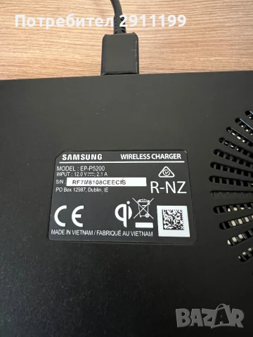 Samsung Wireless Charger, снимка 4 - Безжични зарядни - 51125275
