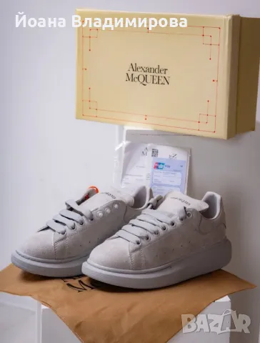 Мъжки обувки “ Alexander McQUEEN”, снимка 1 - Кецове - 48671004