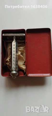 Стара самобръсначка., снимка 5 - Антикварни и старинни предмети - 52802466