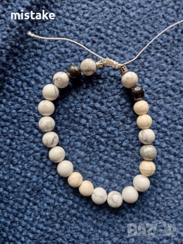 гривна бял Тюркоаз