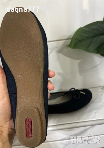 Дамски балеринки Rieker , снимка 14 - Дамски ежедневни обувки - 51646798