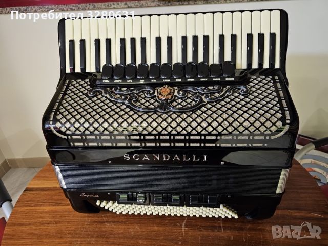 Акордеон Scandalli Super VI Чисто нов, снимка 1 - Акордеони - 45852140