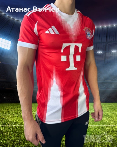 Футболна Тениска на Байерн Мюнхен - сезон 25/26 / Adidas, снимка 6 - Тениски - 52295120