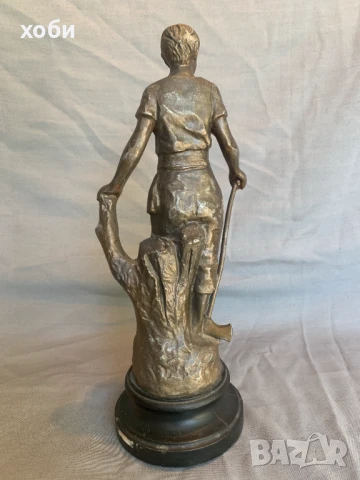 метална фигура дървосекач , снимка 4 - Антикварни и старинни предмети - 51083540