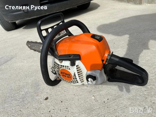 НОВА stihl ms181 бензинова резачка за дърва / верижен трион - цена 395лв -оригинал , купена е 01,202, снимка 7 - Градинска техника - 45098410