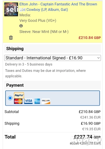 Предлагам на феновете на Елтън Джон много ценна плоча за колекцията им в пълен комплект от плочата+п, снимка 13 - Грамофонни плочи - 52243290