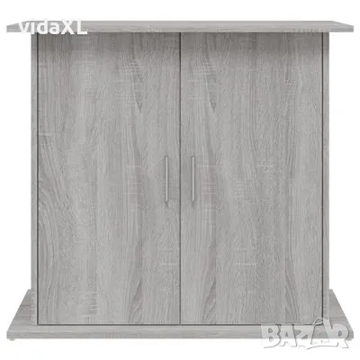 vidaXL Поставка за аквариум, сив сонома, 81x36x73 см, инженерно дърво(SKU:833605, снимка 4 - Други - 49489567