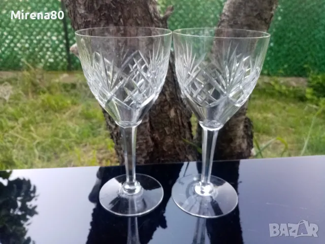 Кристални чаши за вино - 2 бр.
