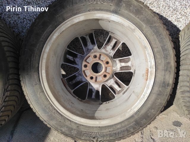 Оригинални Джанти VW 7J/ET45/16 5х112 Michelin Alpin 5 205/55/16, снимка 8 - Гуми и джанти - 45418021