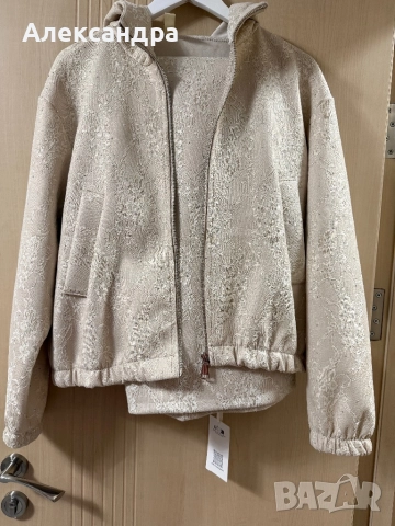 Дамски сет дантела с камъни