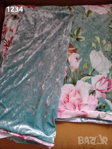 2 броя плюшени   калъфки за възглавница 3D с цветя, снимка 5 - Възглавници - 53914411