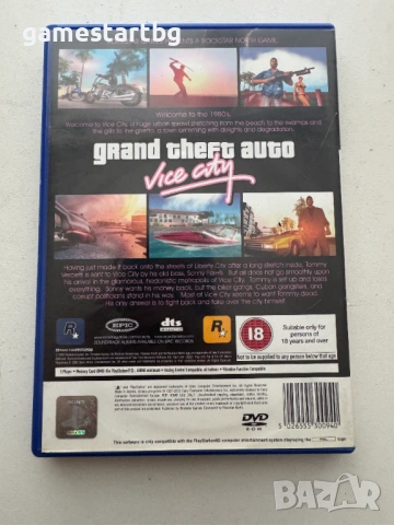 Grand Theft Auto Vice city за PS2, снимка 2 - Игри за PlayStation - 53614397